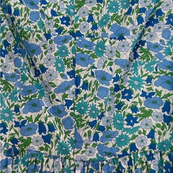 J.Crew A-line midi dress in Liberty® Poppy and Daisy Fabric - sz 16 - Picture 3 of 4